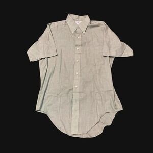 True Vintage 60s Penneys Town Craft Penn Prest green button up rockabilly 15/21